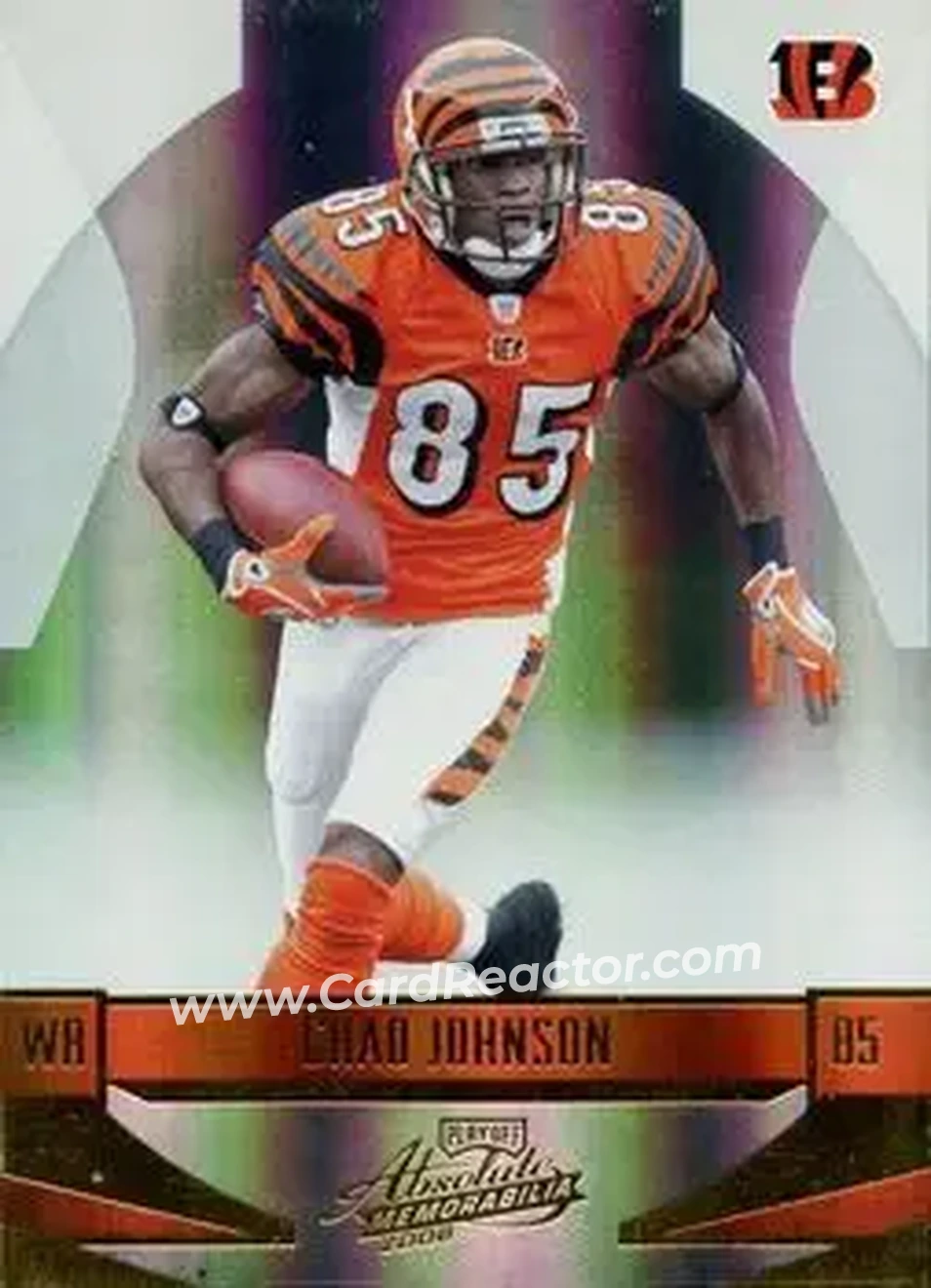 2008 Playoff Absolute Memorabilia #30 - Chad Ochocinco - Cincinnati Bengals - Front