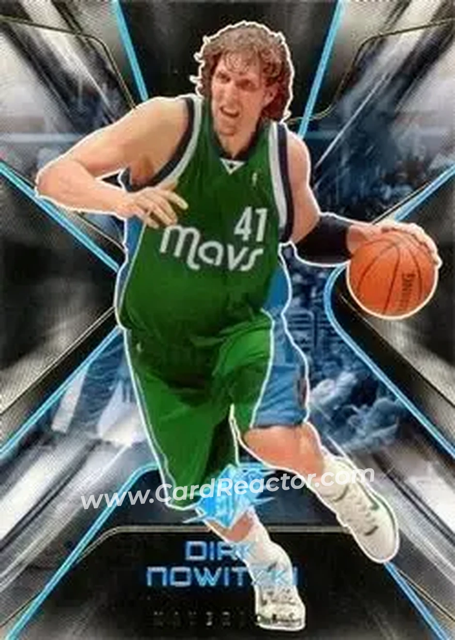 2006-07 SPx #17 - Dirk Nowitzki - Dallas Mavericks - Front