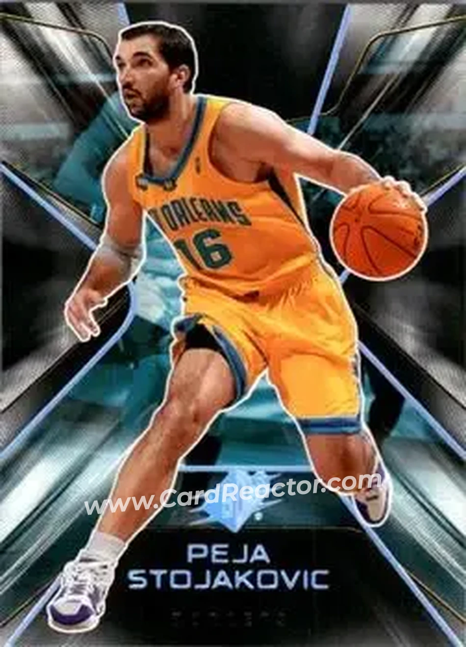2006-07 SPx #34 - Peja Stojaković - New Orleans Hornets - Front