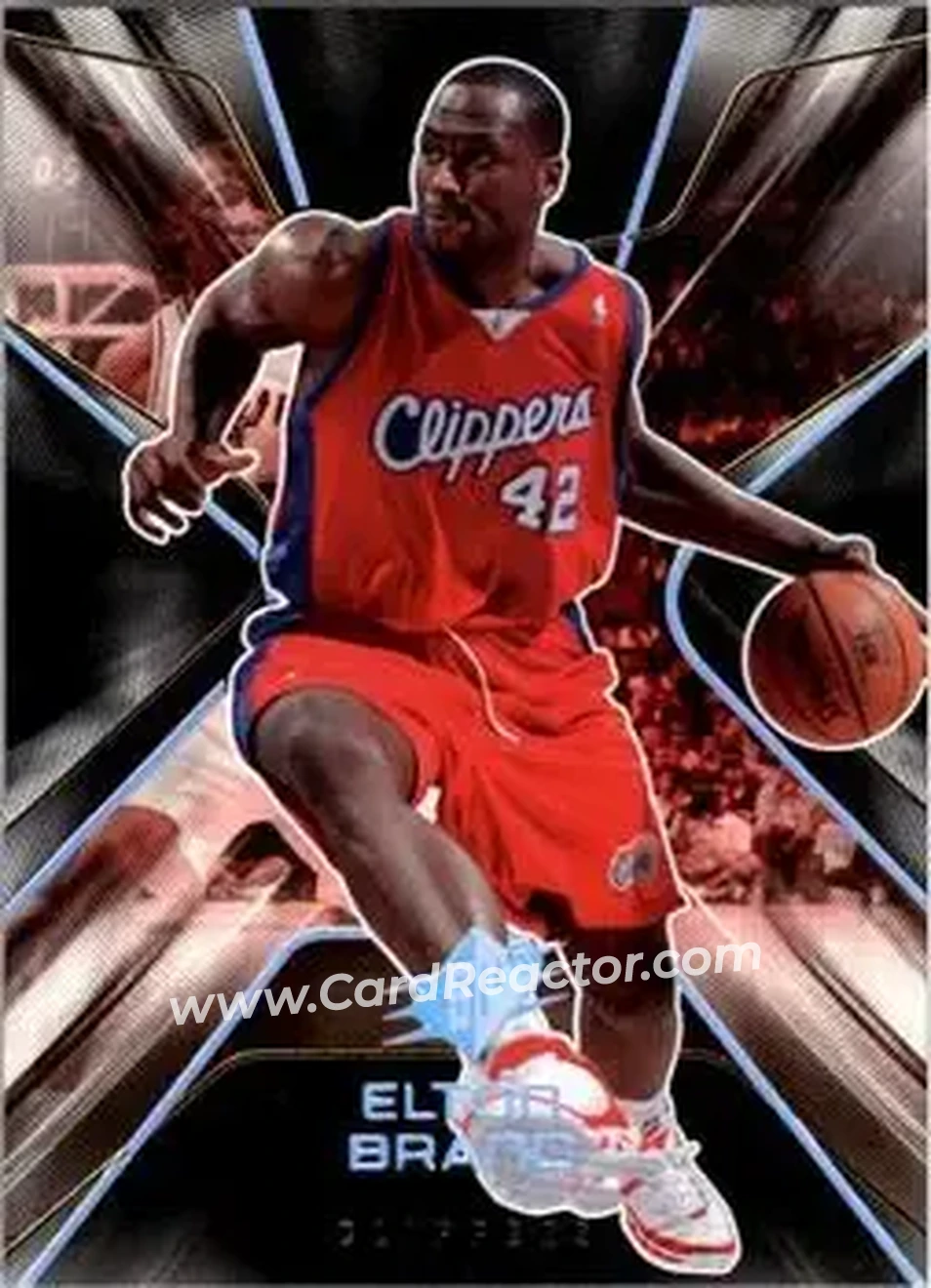 2006-07 SPx #35 - Elton Brand - Los Angeles Clippers - Front
