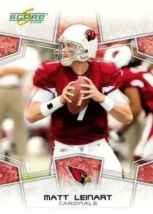 2008 Score #1 - Matt Leinart - Arizona Cardinals