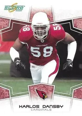 2008 Score #9 - Karlos Dansby - Arizona Cardinals