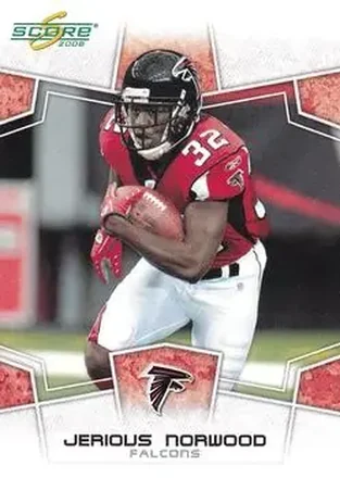 2008 Score #11 - Jerious Norwood - Atlanta Falcons