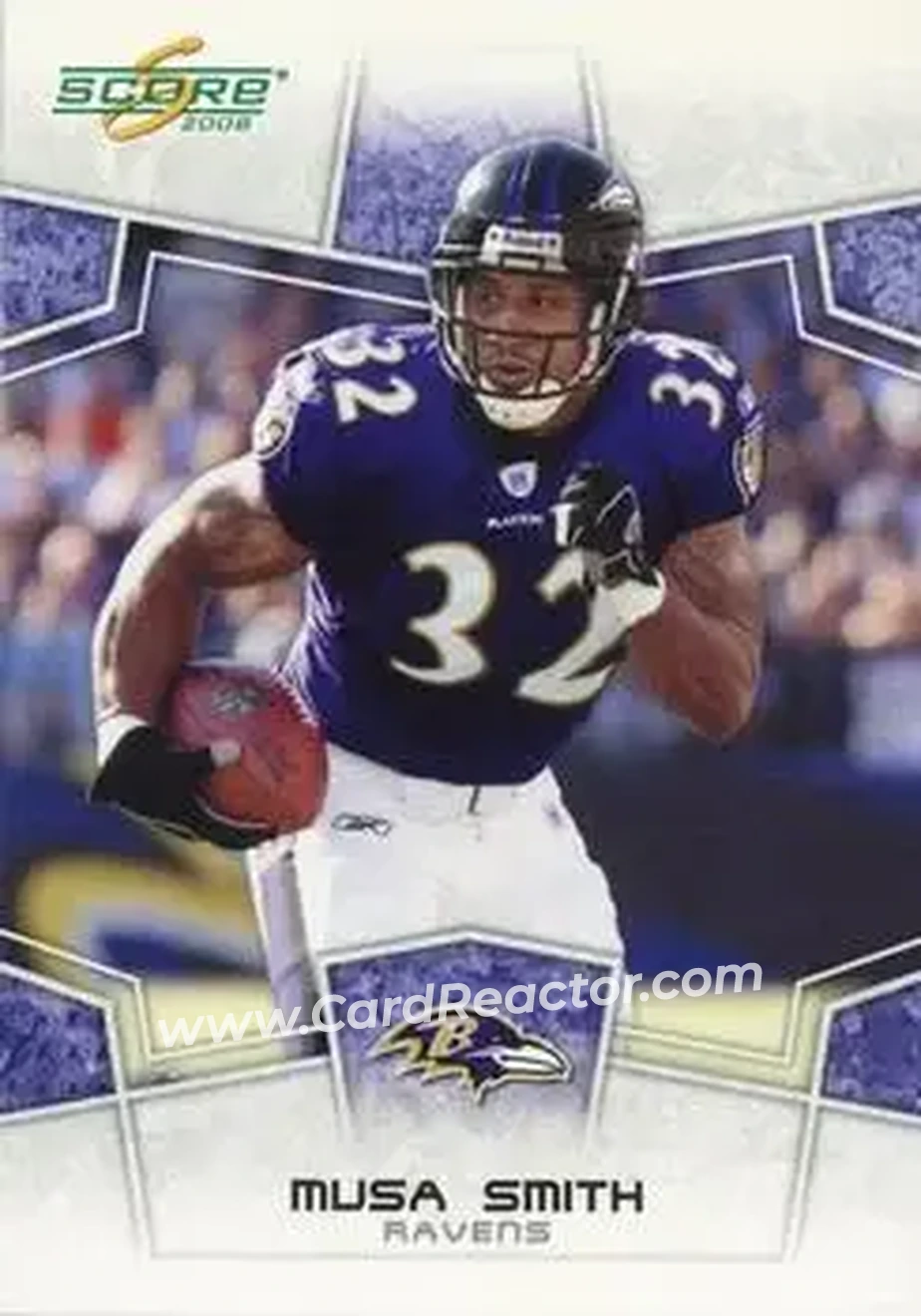 2008 Score #21 - Musa Smith - Baltimore Ravens