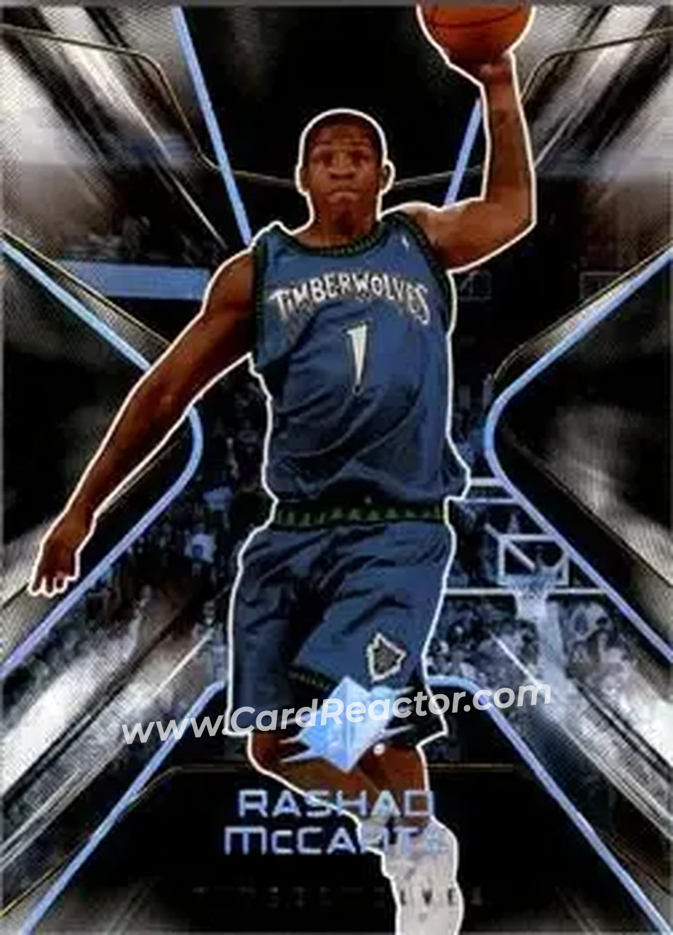 2006-07 SPx #55 - Rashad McCants - Minnesota Timberwolves - Front