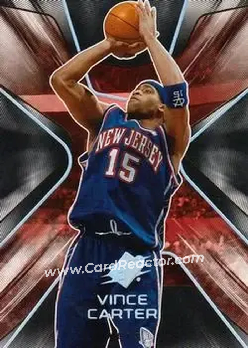 2006-07 SPx #56 - Vince Carter - New Jersey Nets - Front