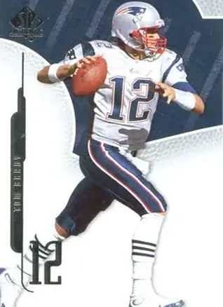 2008 SP Authentic #7 - Tom Brady - New England Patriots