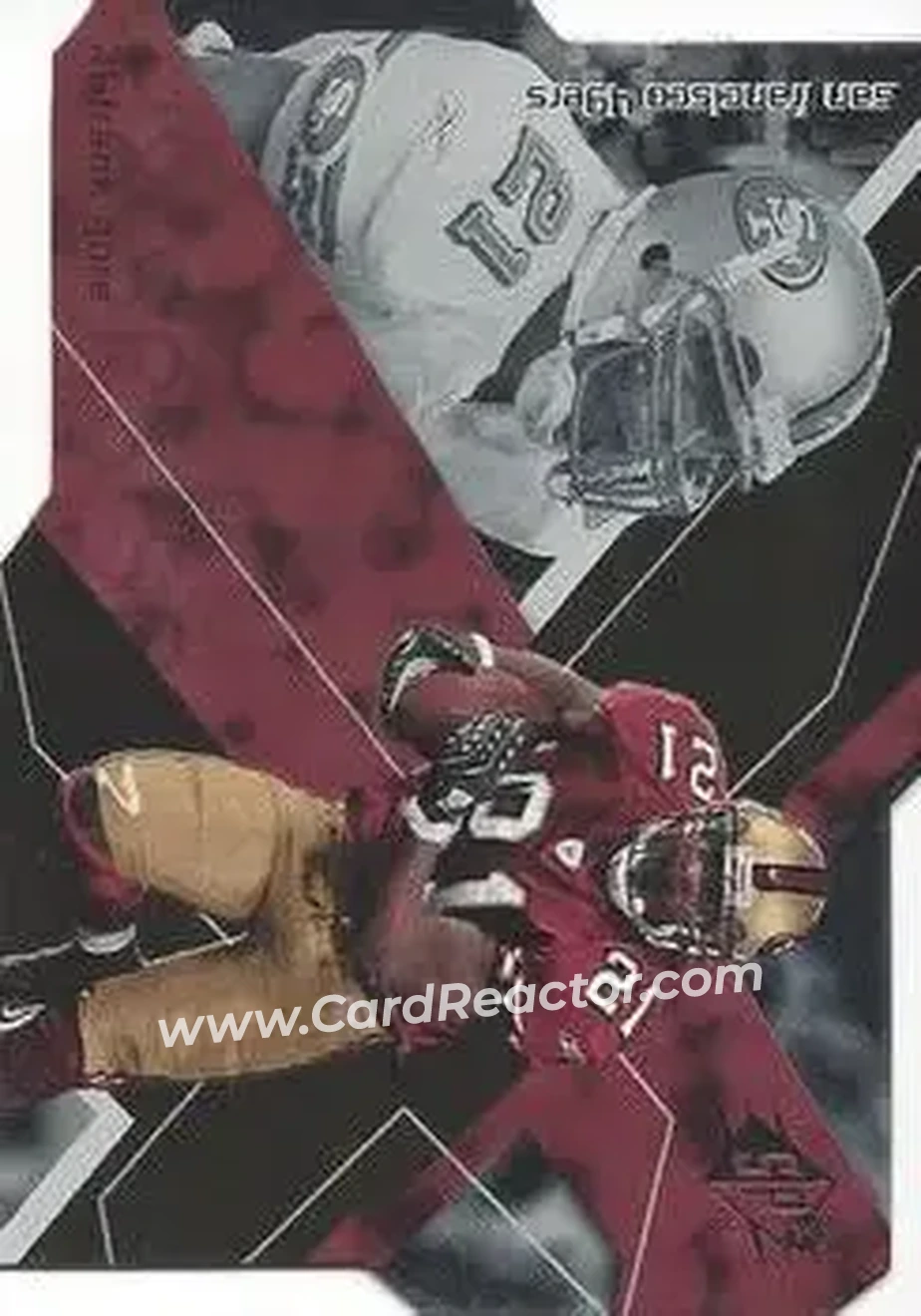2008 SPx #40 - Frank Gore - San Francisco 49ers - Front