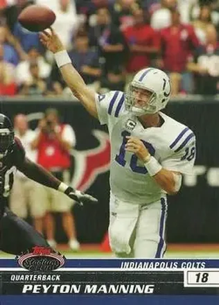 2008 Stadium Club #3 - Peyton Manning - Indianapolis Colts