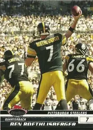 2008 Stadium Club #5 - Ben Roethlisberger - Pittsburgh Steelers