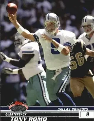 2008 Stadium Club #7 - Tony Romo - Dallas Cowboys