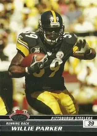 2008 Stadium Club #11 - Willie Parker - Pittsburgh Steelers