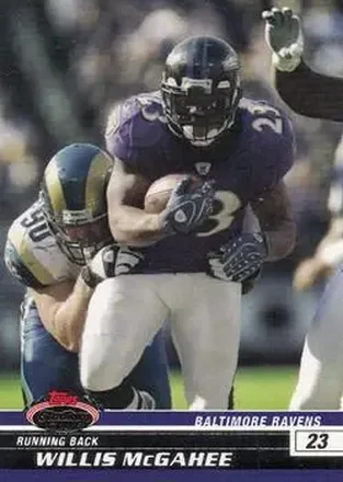 2008 Stadium Club #20 - Willis McGahee - Baltimore Ravens