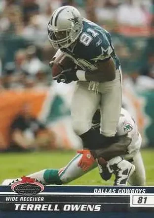 2008 Stadium Club #26 - Terrell Owens - Dallas Cowboys