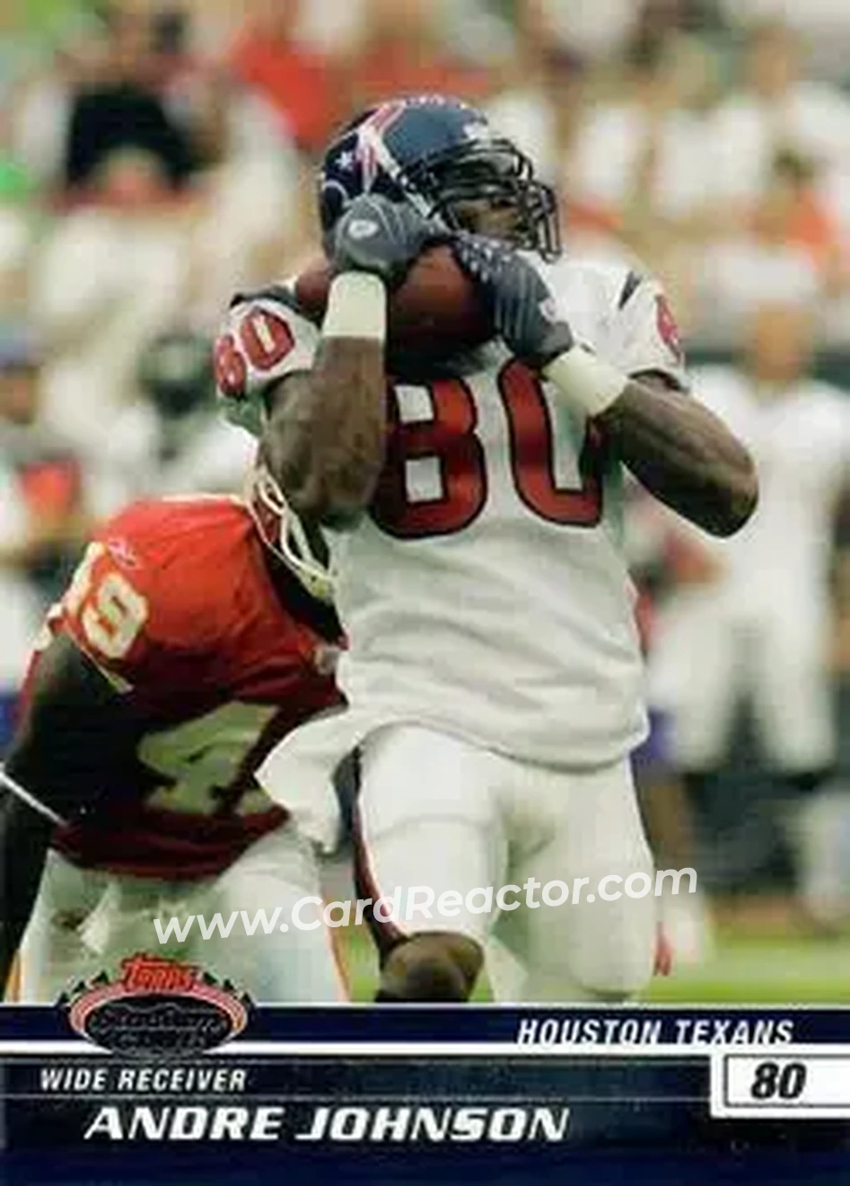 2008 Stadium Club #27 - Andre Johnson - Houston Texans - Front