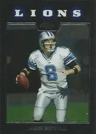 2008 Topps Chrome #TC2 - Jon Kitna - Detroit Lions