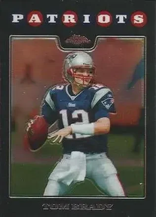 2008 Topps Chrome #TC3 - Tom Brady - New England Patriots