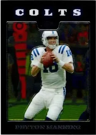 2008 Topps Chrome #TC10 - Peyton Manning - Indianapolis Colts