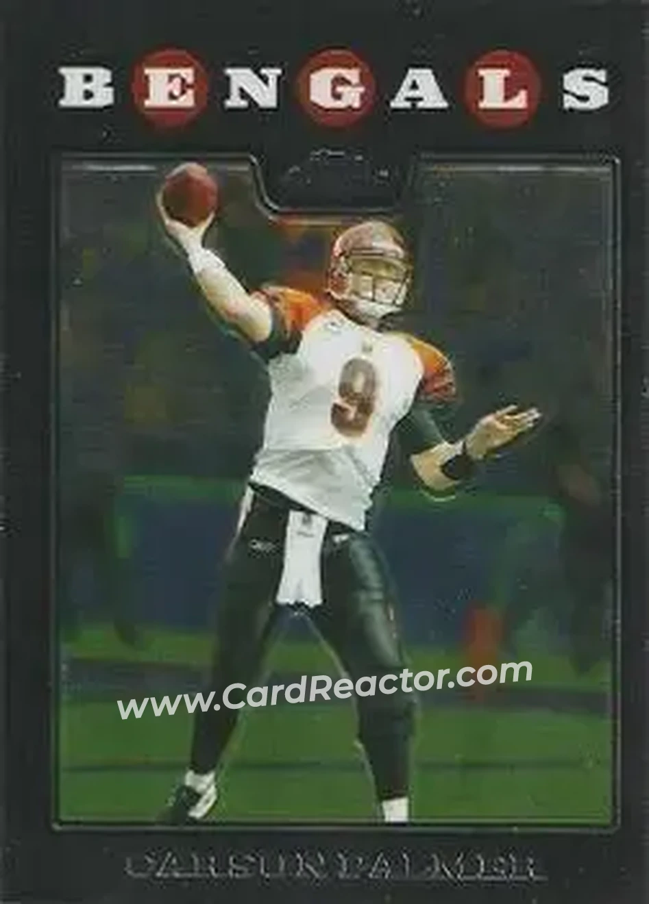 2008 Topps Chrome #TC11 - Carson Palmer - Cincinnati Bengals - Front