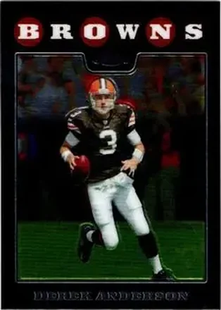 2008 Topps Chrome #TC18 - Derek Anderson - Cleveland Browns