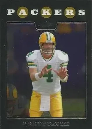 2008 Topps Chrome #TC22 - Brett Favre - Green Bay Packers