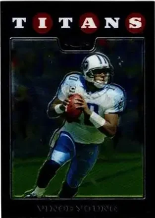 2008 Topps Chrome #TC24 - Vince Young - Tennessee Titans