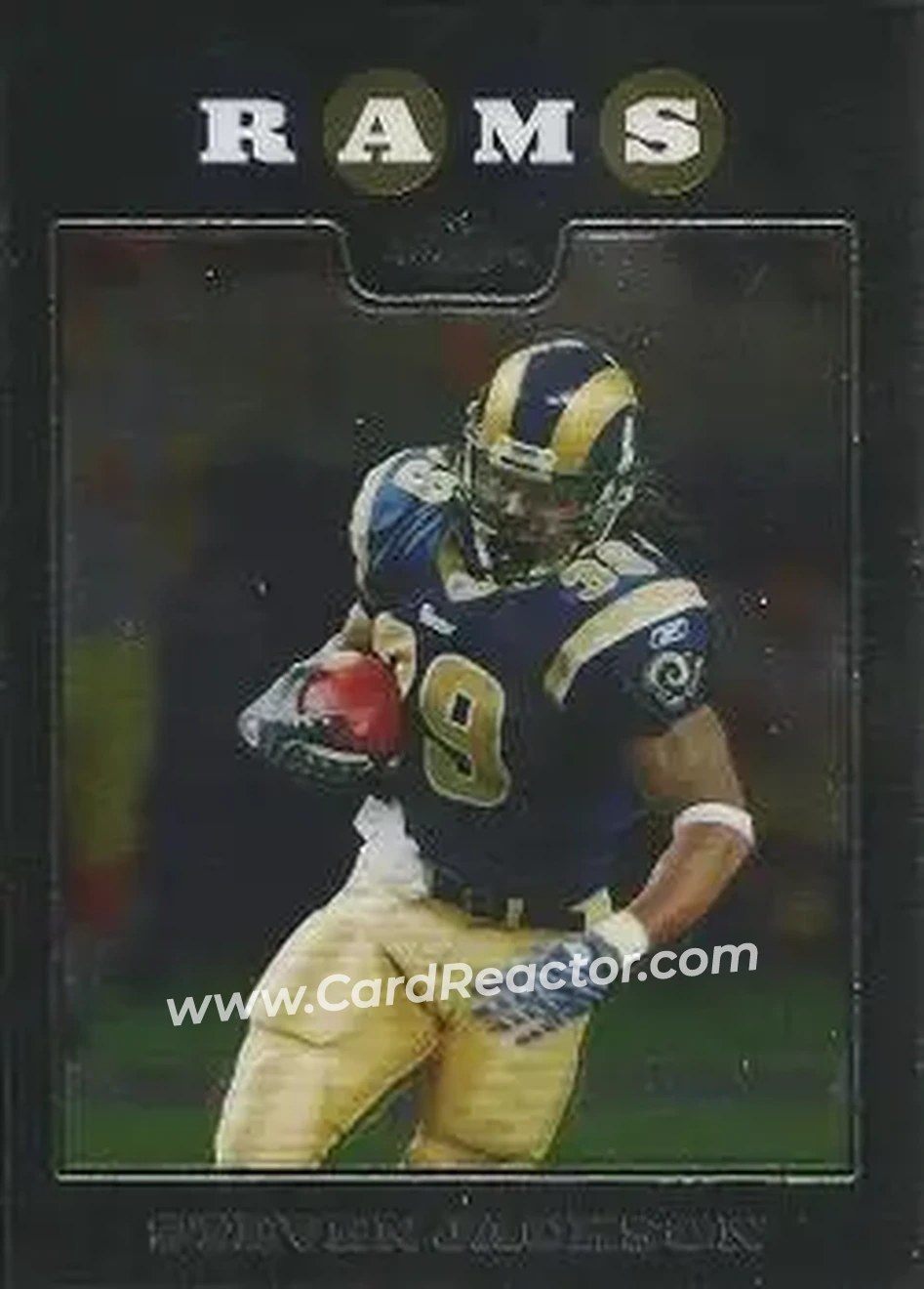2008 Topps Chrome #TC31 - Steven Jackson - St. Louis Rams - Front 2008 Topps Chrome #TC31 - Steven Jackson - St. Louis Rams - Front