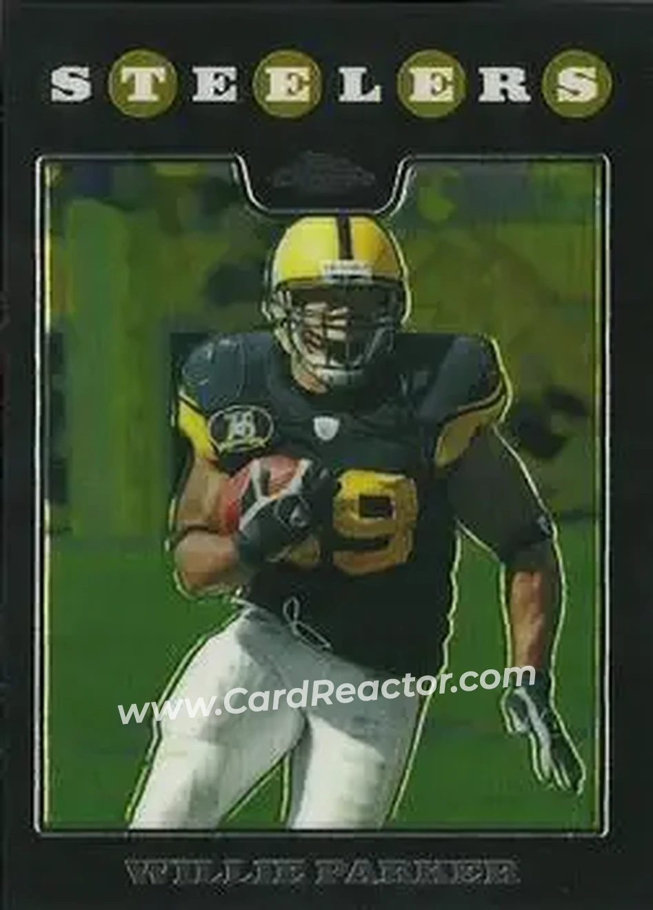 2008 Topps Chrome #TC32 - Willie Parker - Pittsburgh Steelers - Front
