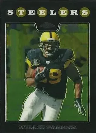 2008 Topps Chrome #TC32 - Willie Parker - Pittsburgh Steelers