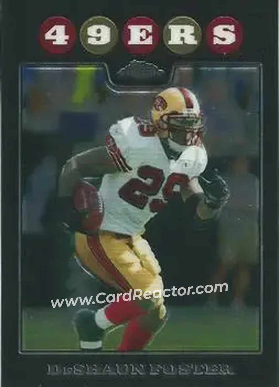 2008 Topps Chrome #TC33 - DeShaun Foster - San Francisco 49ers