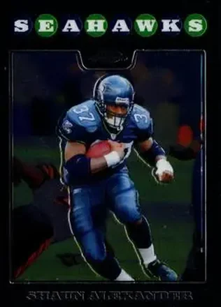 2008 Topps Chrome feature card