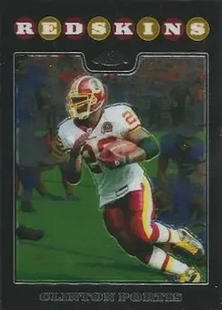 2008 Topps Chrome #TC35 - Clinton Portis - Washington Redskins