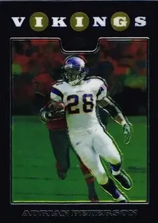 2008 Topps Chrome #TC39 - Adrian Peterson - Minnesota Vikings
