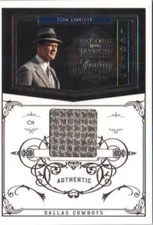 2010 Playoff National Treasures - Century Material #153 - Thomas Landry - Dallas Cowboys