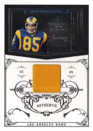 2010 Playoff National Treasures feature card