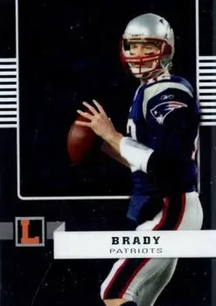 2008 Topps Letterman #2 - Tom Brady - New England Patriots