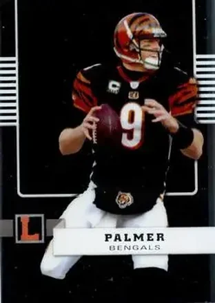 2008 Topps Letterman #4 - Carson Palmer - Cincinnati Bengals