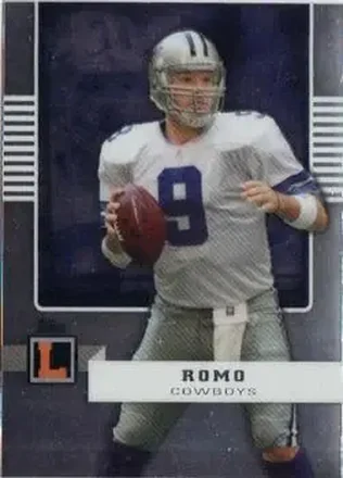 2008 Topps Letterman #7 - Tony Romo - Dallas Cowboys