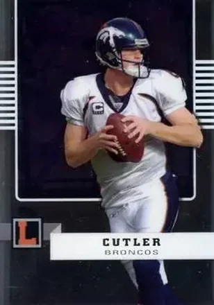 2008 Topps Letterman #11 - Jay Cutler - Denver Broncos