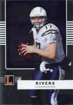 2008 Topps Letterman #12 - Philip Rivers - San Diego Chargers