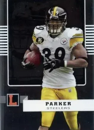 2008 Topps Letterman #14 - Willie Parker - Pittsburgh Steelers