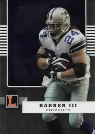 2008 Topps Letterman #18 - Marion Barber - Dallas Cowboys