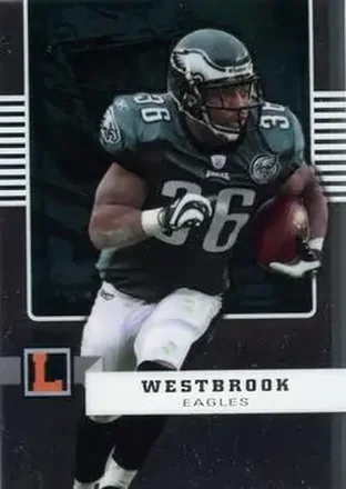 2008 Topps Letterman #19 - Brian Westbrook - Philadelphia Eagles
