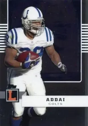 2008 Topps Letterman #22 - Joseph Addai - Indianapolis Colts
