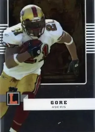 2008 Topps Letterman #24 - Frank Gore - San Francisco 49ers