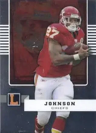 2008 Topps Letterman #25 - Larry Johnson - Kansas City Chiefs