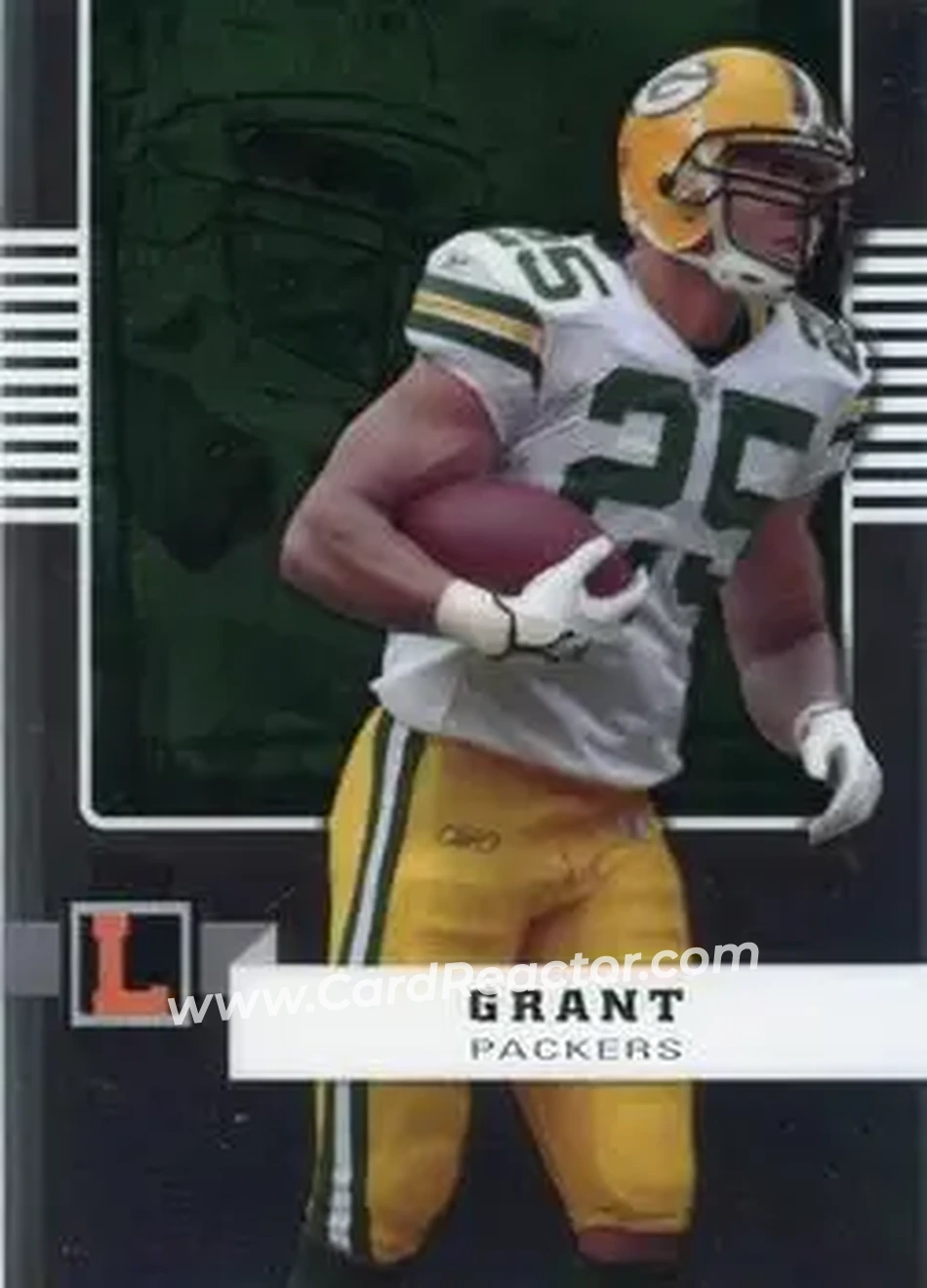 2008 Topps Letterman #27 - Ryan Grant - Green Bay Packers - Front
