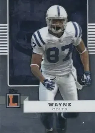 2008 Topps Letterman #32 - Reggie Wayne - Indianapolis Colts