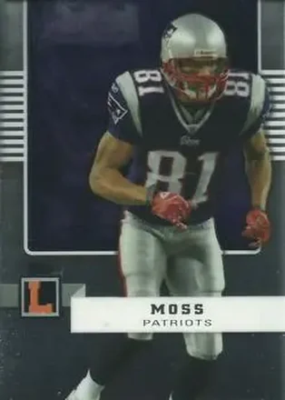 2008 Topps Letterman #34 - Randy Moss - New England Patriots
