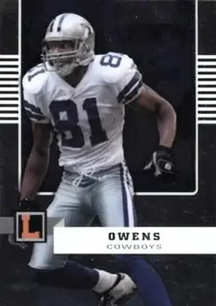 2008 Topps Letterman #36 - Terrell Owens - Dallas Cowboys